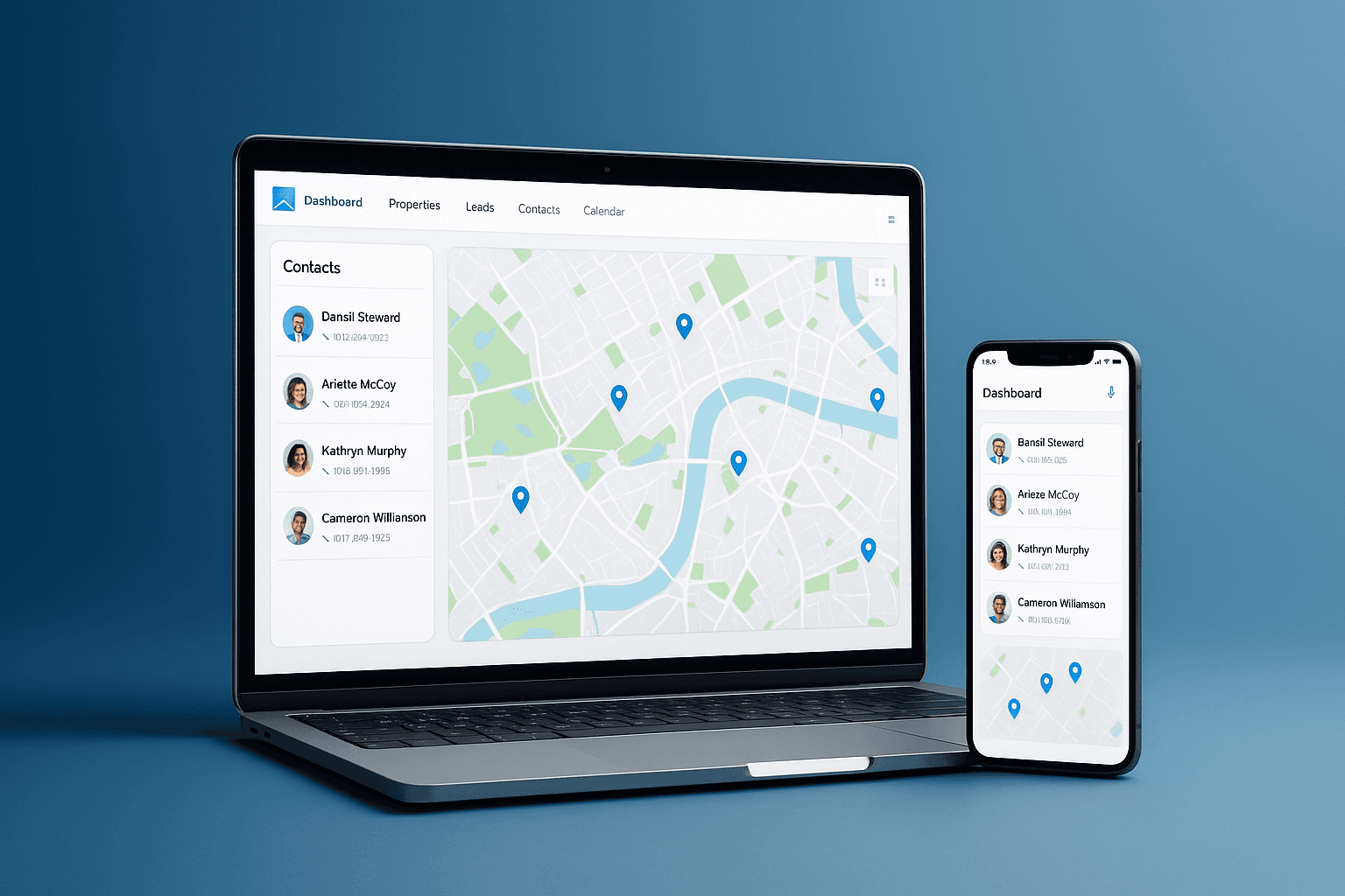 Real Estate CRM Platform screenshot